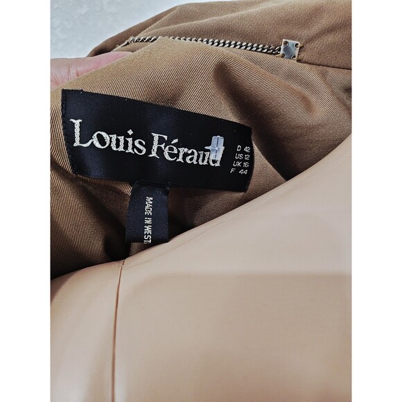 Louis Feraud Vintage Women's Coat Size 12 - Picture 10 of 12